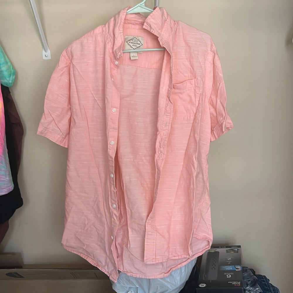 St. John’s Bay Pink Button Up
